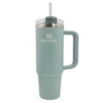 Термокружка STANLEY QUENCHER H2.0 0,88L (10-11912-124) с трубочкой, морская